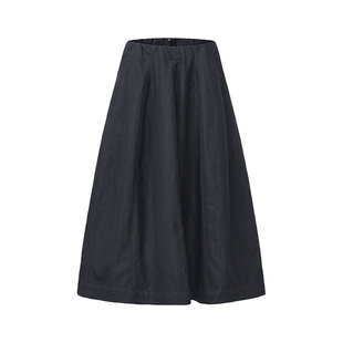 【INTARSIAK针织设计师品牌】归岸褶 十二片花苞裙半裙伞裙A字裙