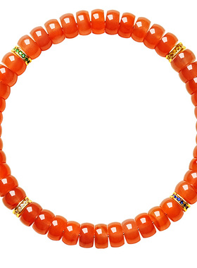 宫里上新天然红玛瑙手串