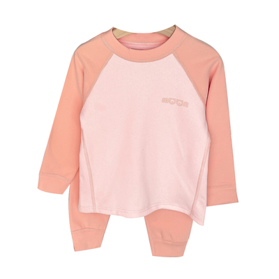 无痕发热小中大童舒适睡衣秋冬季