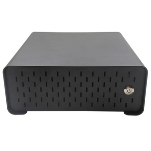 itx机箱迷你卧式机箱小nas机箱壳体迷你主机外壳多盘位固而美diy