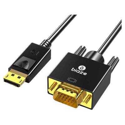 毕亚兹dp转vga线vga转换器接电脑