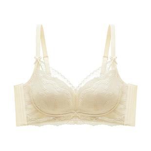 爱戴纯欲内衣女小胸聚拢显大不空杯收副乳防下垂无钢圈无痕文胸罩