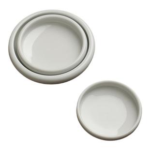毛笔陶瓷墨碟墨池颜料碟墨盘  盛放颜料墨汁水  大中小方便易清洗批发 初学者文房四宝