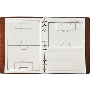 足球战术本教练员本计划本训练本记录比赛教案笔记本教练本战术板