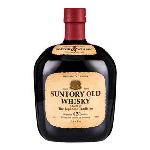 三得利老牌威士忌OLD日本原装进口whisky调和型调酒700ml43度洋酒