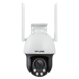 TP-LINK监控摄像头800万双频无线WIFI家用室外防水摄影机682F全彩