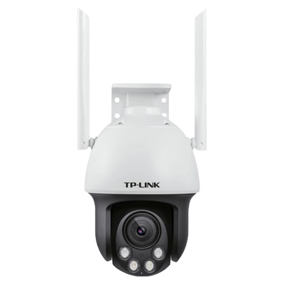 TP-LINK监控摄像头800万双频无线WIFI家用室外防水摄影机682F全彩