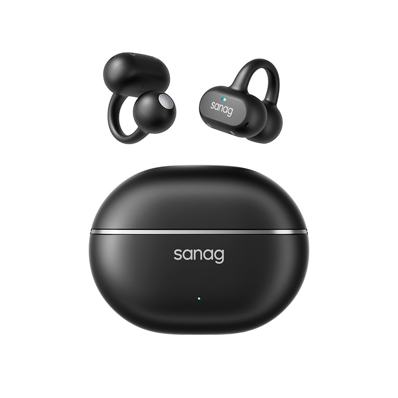 塞那Z50Ultra蓝牙耳机耳夹式2026新款Ai气传导开放式运动降噪耳机