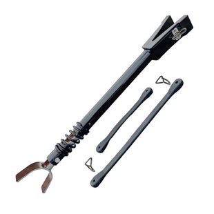 鲁舶拖车配件橡皮艇冲锋舟马达船外机弹簧减震船外机支撑杆支架