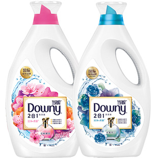 downy当妮洗衣液内衣促销组合装香味持久留香超值装家庭机洗柔顺