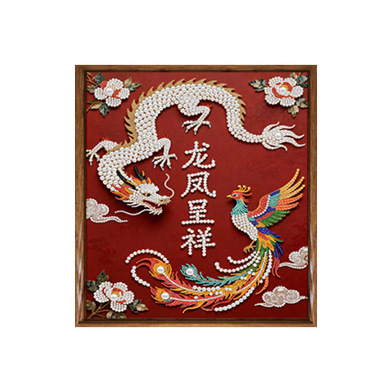 疯狂动物城珍珠画diy材料包朱迪尼克新款手工活动解压客厅装饰画