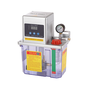 河谷款全自动电动机床精雕机数控润滑油泵注油器油泵车床加工中心