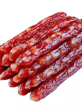 广式腊肠正宗广味烟熏腊肉腊味广东特产炒菜香肠下酒菜年货送礼品