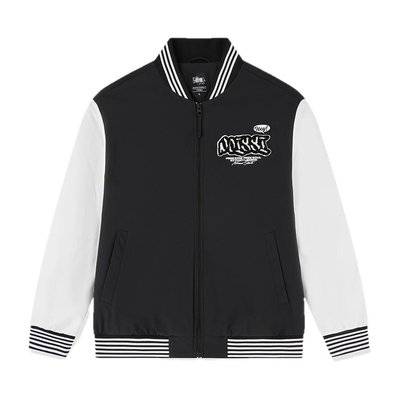 乔丹抗静电棉服男士防风保暖外套