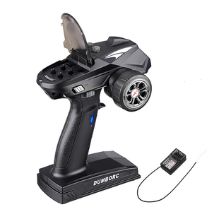 小飞象X6遥控器六通道专业RC遥控车模船模带接收机陀螺仪2.4G枪式