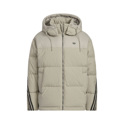 【自营】Adidas/阿迪达斯保暖运动宽松鸭绒连帽面包羽绒服KC2563