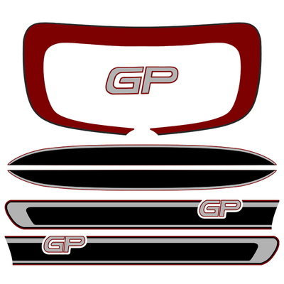 MINI贴纸机盖引擎GP进气孔贴