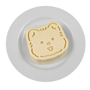 西高地凤梨酥模具卡通小狗一口酥广式绿豆糕点按压式月饼烘焙工具