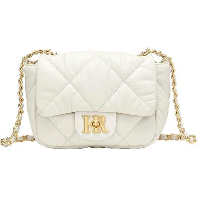 HR赫莲娜小香风褶皱软皮链条包