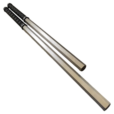 不锈钢实心短棍车载破窗防身打狗