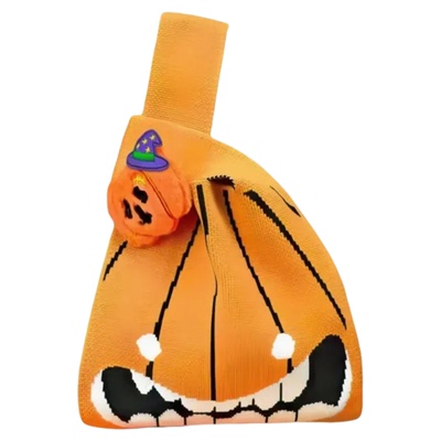 马年红色针织喜糖乔迁手提袋收纳