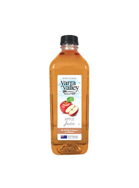 澳洲原装进口雅拉谷Yarra Valley HillTop苹果汁非碳酸果汁饮料1L