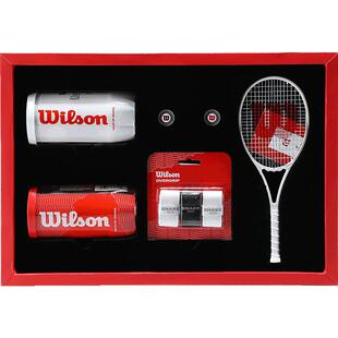 Wilson威尔胜蛇年限定网球配件礼盒套装手胶吸汗带避震器新年送礼