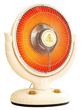 小霸王取暖器桌面大号花篮电暖器