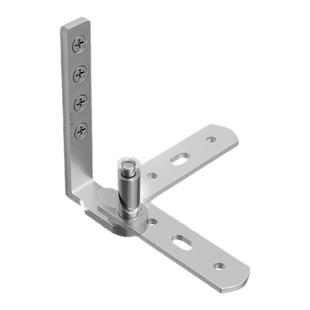 吧台回弹门铰链半腰门合页天地轴左右内外开双向自由进出门牛仔门