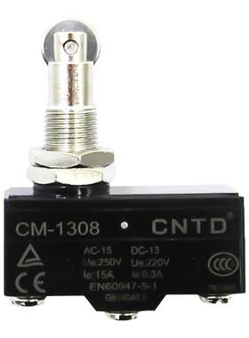 CNTD昌得限位行程微动开关TM-1308 CM-1308 Z-15GQ22-B LXW5-11Q1
