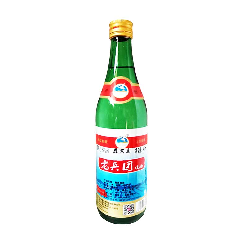12瓶價(jià) 黑龍江農(nóng)墾853農(nóng)場雁窩島白酒老兵團(tuán)燒酒60度雁窩島酒