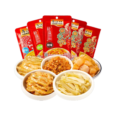 乌江清爽佐餐鲜脆菜丝榨菜