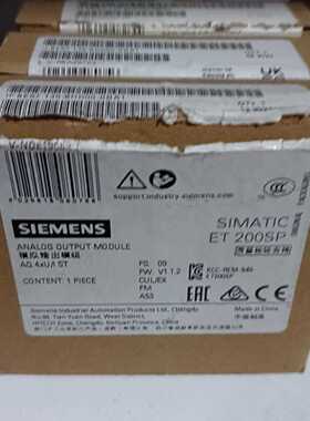 西门子ET20SP模块1316BH010BA0实图拍