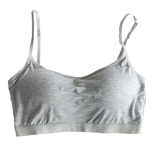 孕妇吊带短款小背心夏季薄款内衣怀孕期棉质文胸宽松不勒短款打底