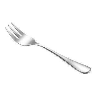 304不锈钢叉子幼儿园儿童餐具水果沙拉叉甜品点心叉 宝宝吃饭叉子