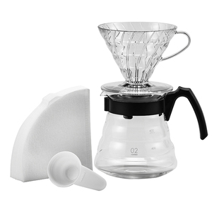 HARIO手冲咖啡壶套装V60滤杯滴漏分享壶滤纸咖啡器具入门户外