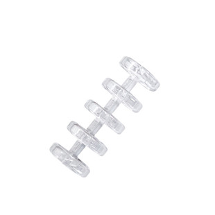 DIY活页环自制笔记本本子活页胶圈可拆卸外壳线圈装订夹子打孔圈