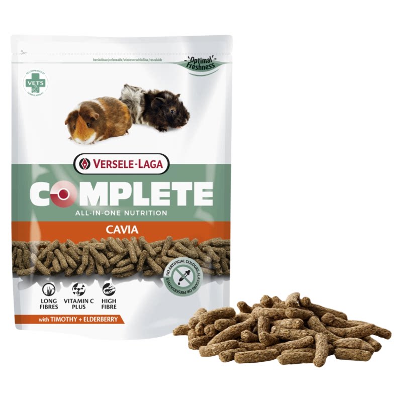 【官方正品】凡赛尔全方位豚鼠粮食荷兰猪主粮天然营养比利时进口