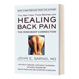 英文原版 Healing Back Pain The Mind-Body Connection 背痛治疗 身心连接 英文版 进口英语原版书籍