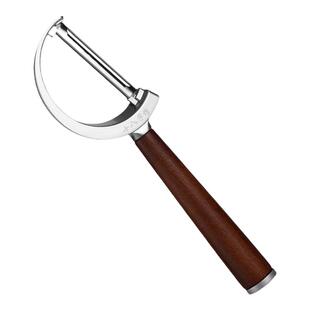 十八子作水果削皮刀厨房专用土豆刮皮刀不锈钢瓜刨子家用去皮神器