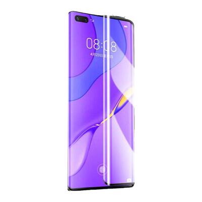 适用华为nova7pro钢化膜曲面覆盖