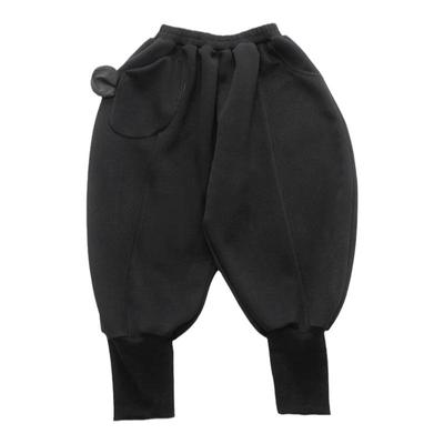 全新面料-不易粘毛-儿童加厚裤子