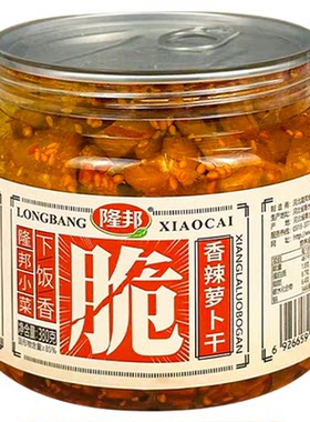 隆邦萝卜干380g香辣麻辣