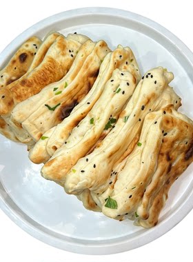 油盐葱花饼发面烧饼徐州邳州特产