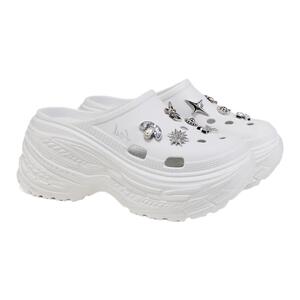 fed包头凉鞋夏季新款女鞋厚底沙滩鞋增高洞洞鞋女款S0425-YAB731