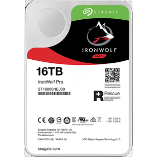 Seagate/希捷ST16000NT001/NE000酷狼Pro机械硬盘nas企业级16tb