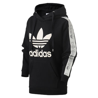 Adidas/阿迪达斯正品 三叶草女子 当季新款宽松连帽卫衣 DU4427