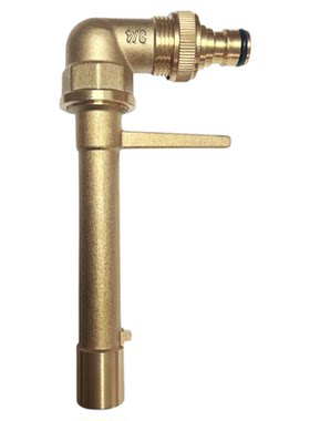 6分黄铜快速取水器地插水管接头