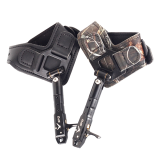 复合弓撒放器腕带腕撒钳式射箭四指火球握撒弓箭钳式D环射击配件