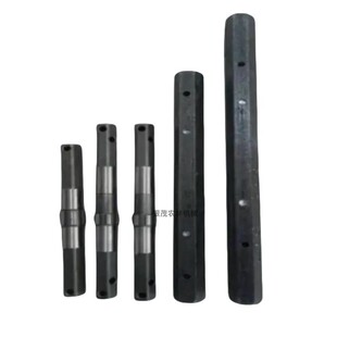 微耕机六方输出轴配件汽柴油旋耕松土机耕刀轴 23型 32型行走箱轴